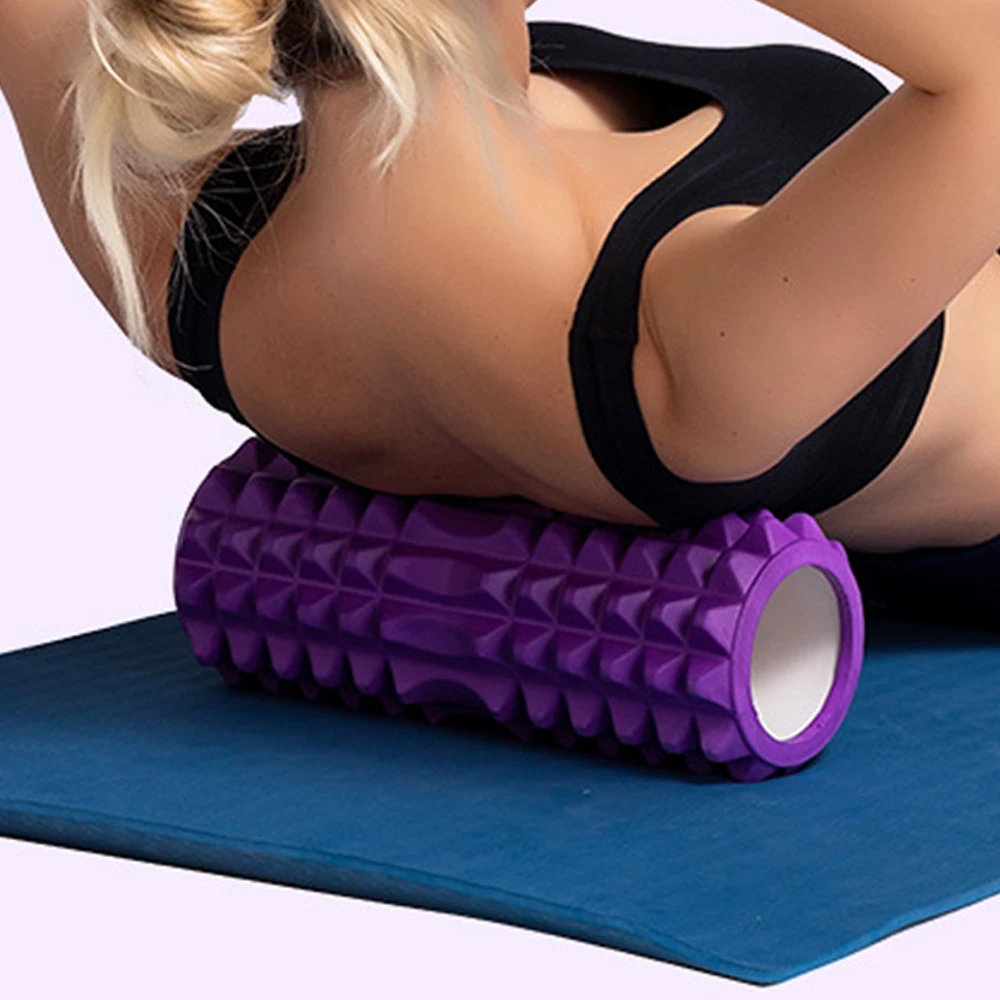 Health Wellness And Fitness - 30cm Yoga Column Foam Fitness Muscle