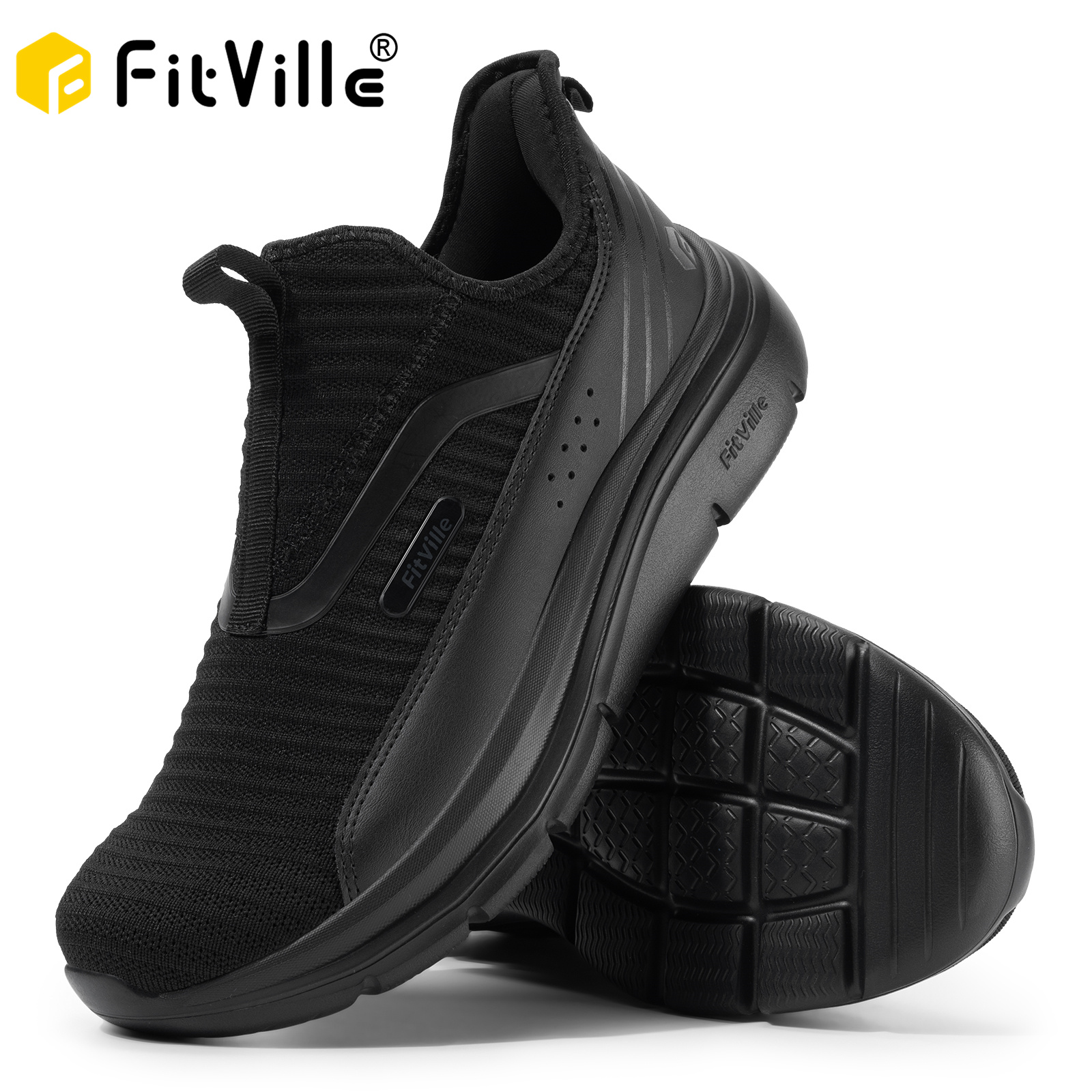 Health Wellness And Fitness - Fitville Wide Men's Shoes Fitness Walking