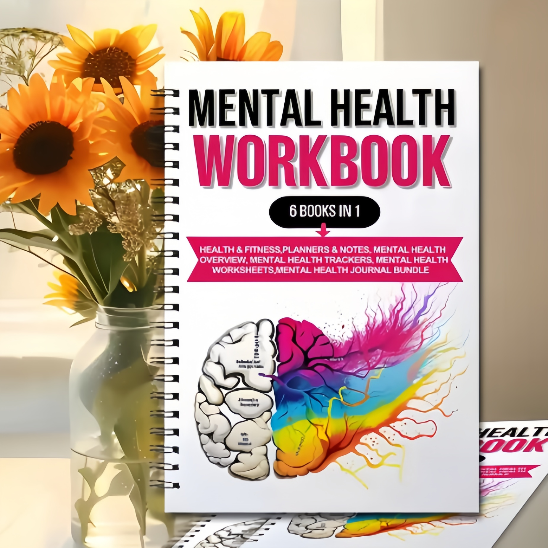 1pcs Spiral Bound 6 in 1 Menta – Health Wellness Login Bewertung und Preis