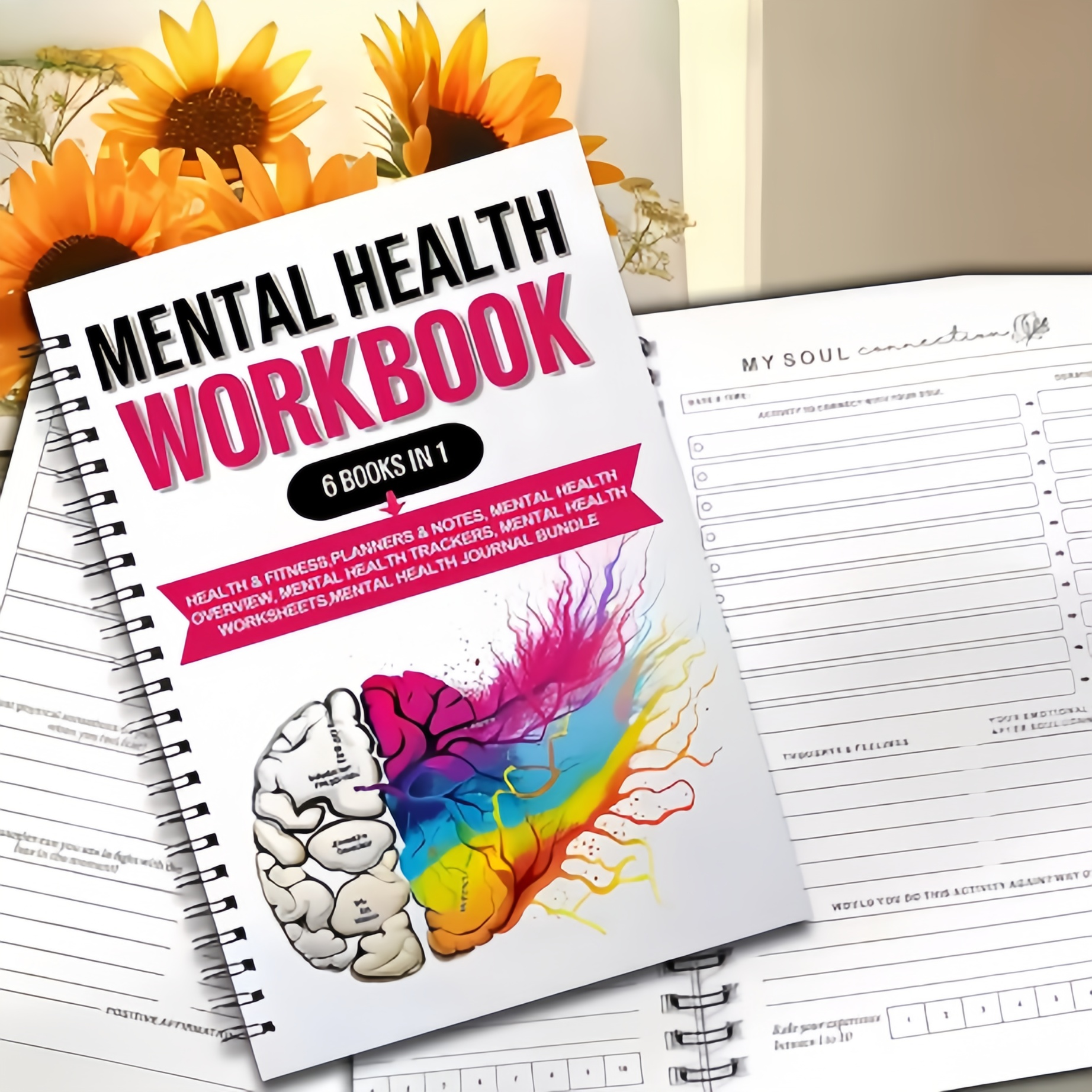 1pcs Spiral Bound 6 in 1 Menta – Health Wellness Login Bewertung und Preis