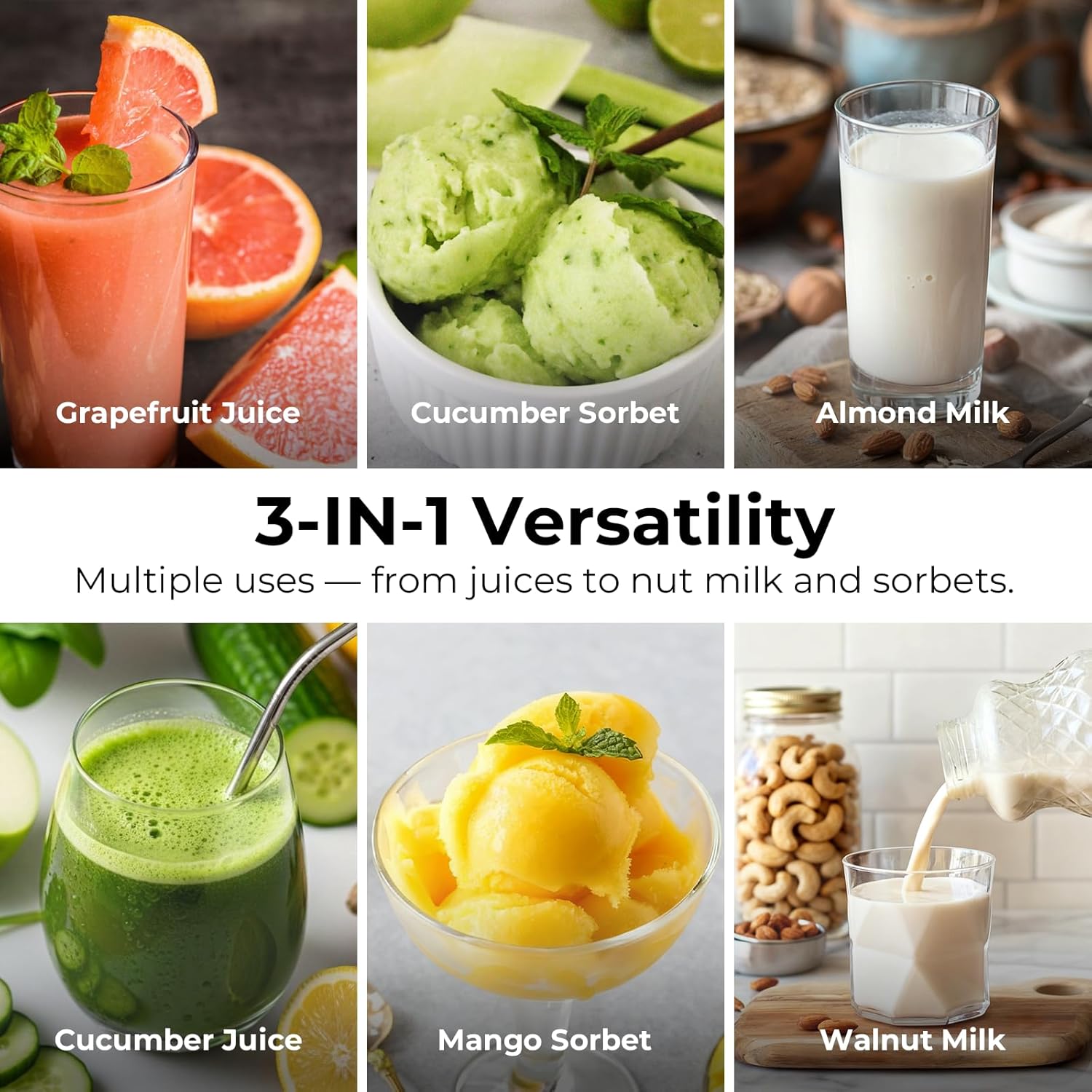 Juicer Machines, 3-in-1 Cold P – Cold Press Juicer Bewertung und Preis