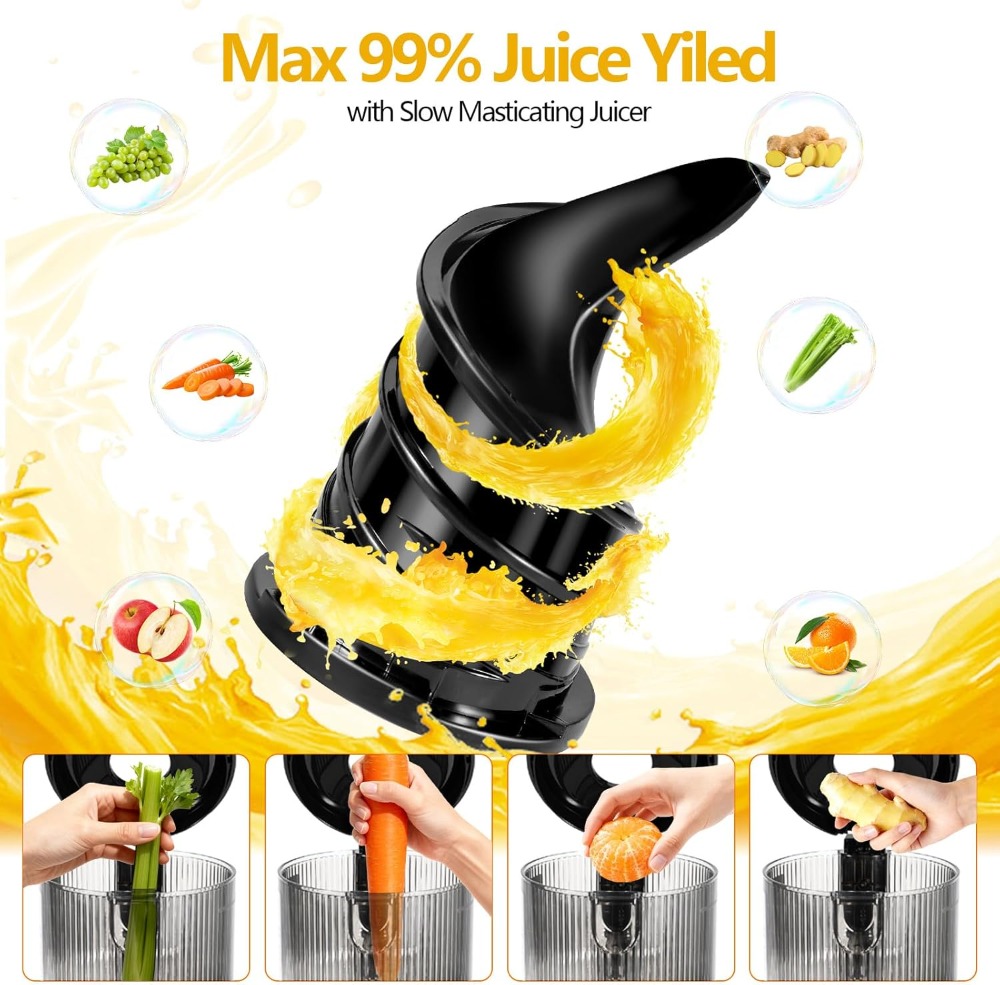 Cold Press Juicer with 5.8