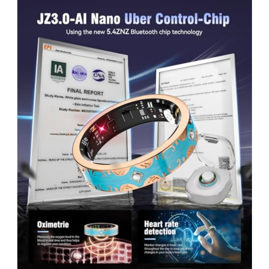 7 Gen Diamond Smart Ring for W – Health Wellness Industries Bewertung und Preis