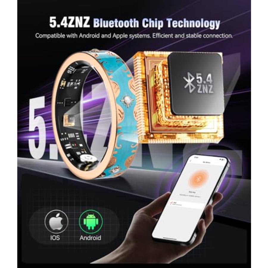 7 Gen Diamond Smart Ring for W – Health Wellness Industries Bewertung und Preis