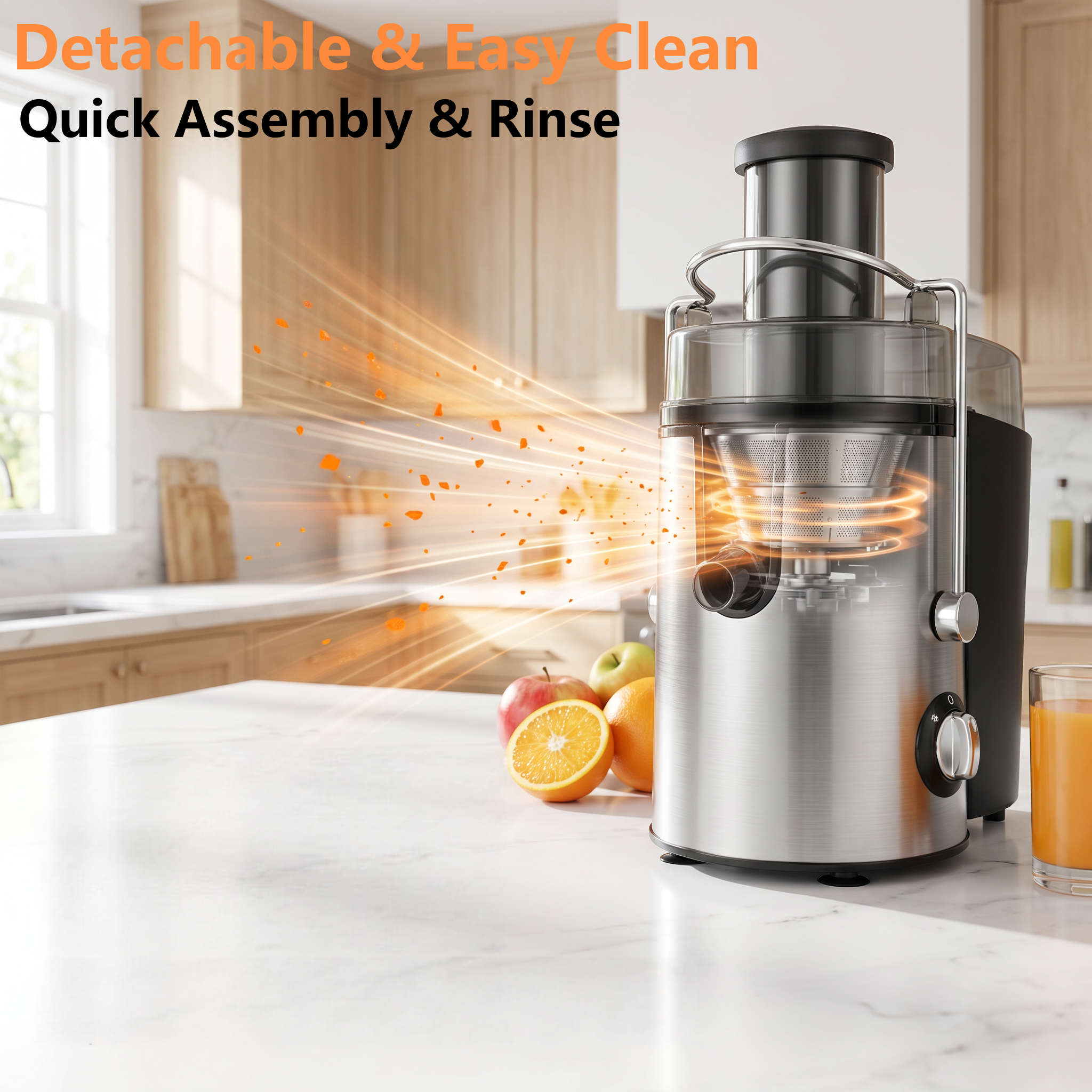 Electric Juicer Fruit Vegetabl – Cold Press Juicer Bewertung und Preis