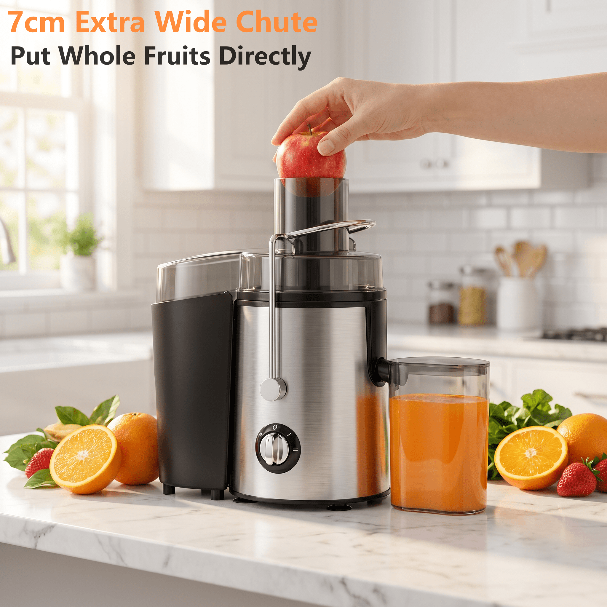 Electric Juicer Fruit Vegetabl – Cold Press Juicer Bewertung und Preis