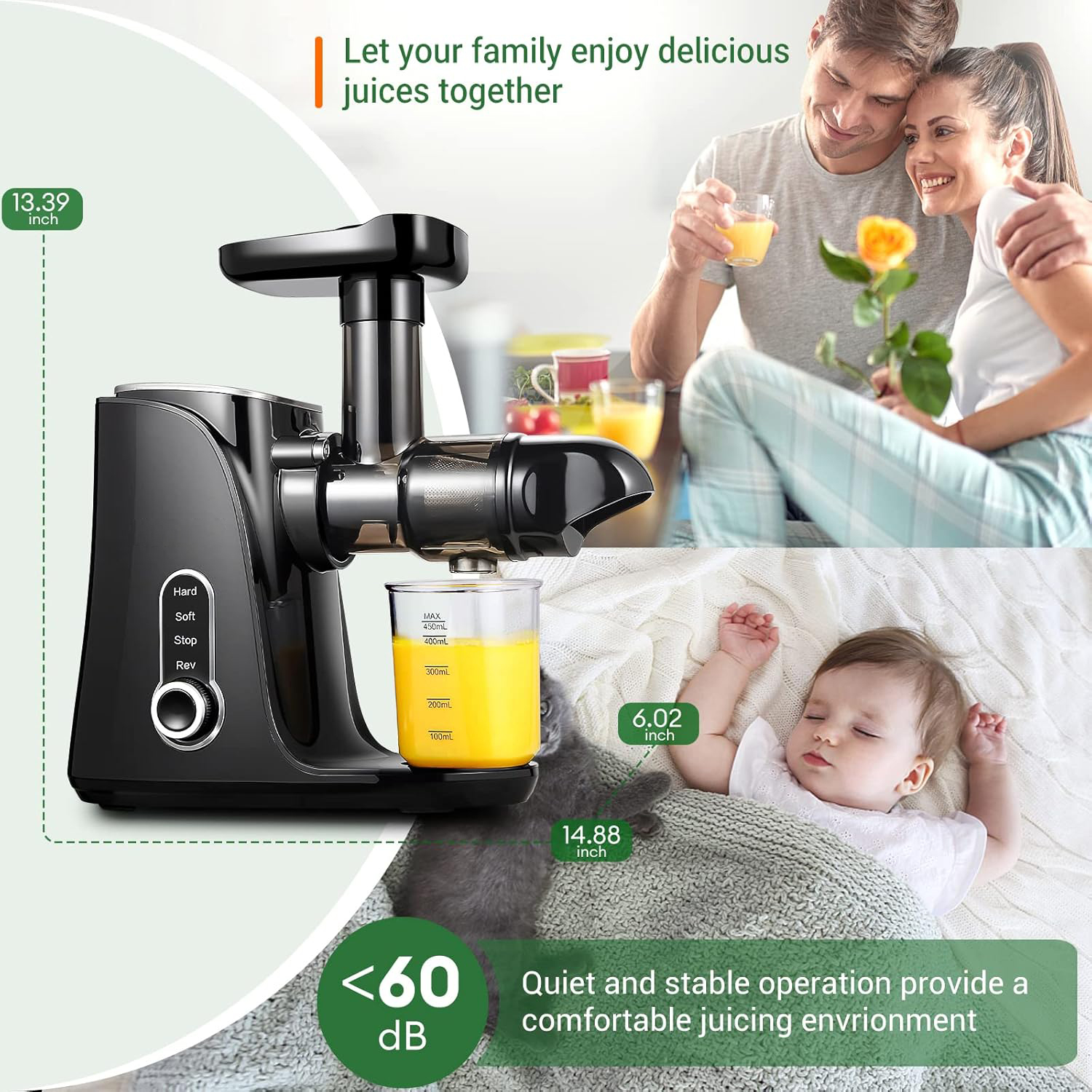 &* QANA Juicer Machines,Slow C – Cold Press Juicer Bewertung und Preis
