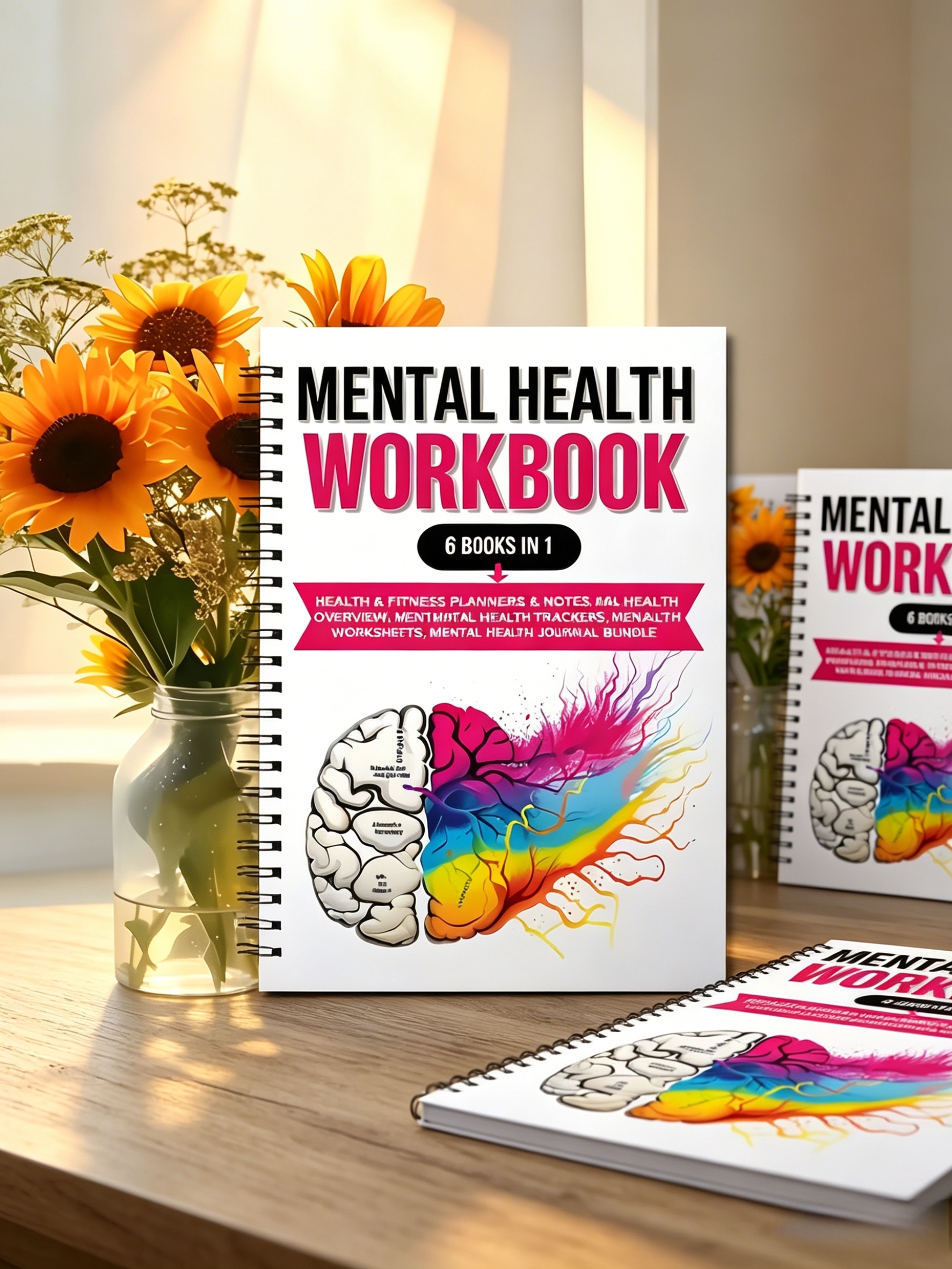 1pcs Mental Health Workbook &  – Health Wellness Login Bewertung und Preis