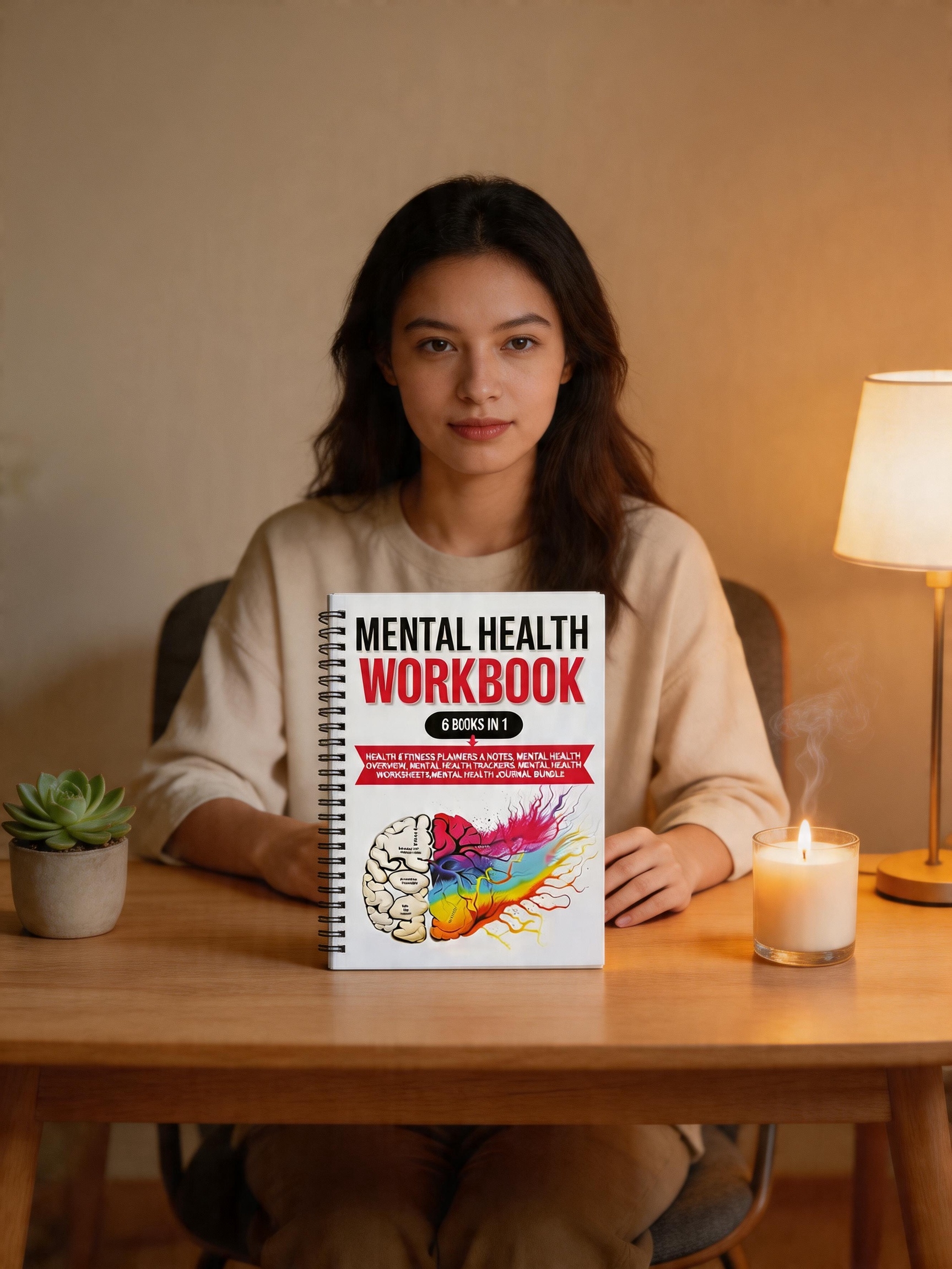 1pcs Mental Health Workbook &  – Health Wellness Login Bewertung und Preis